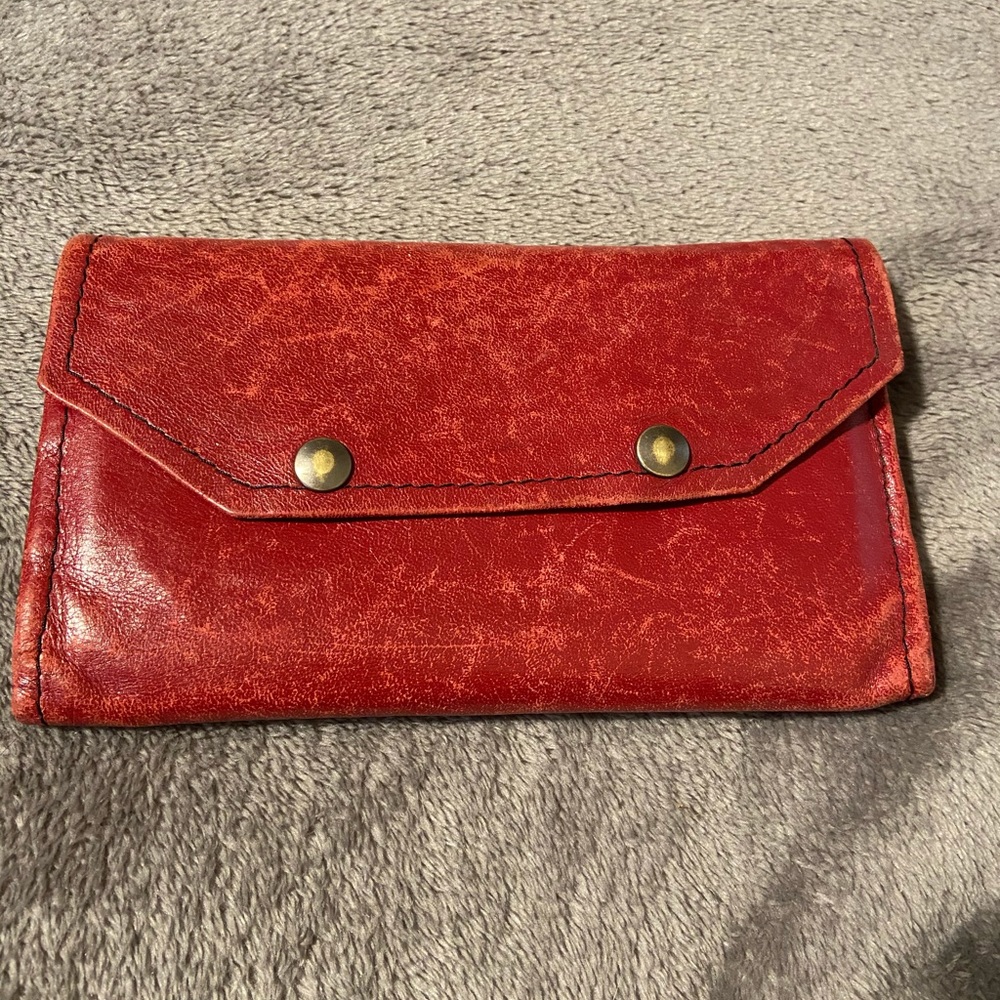 Beautiful red Karen Gunna wallet